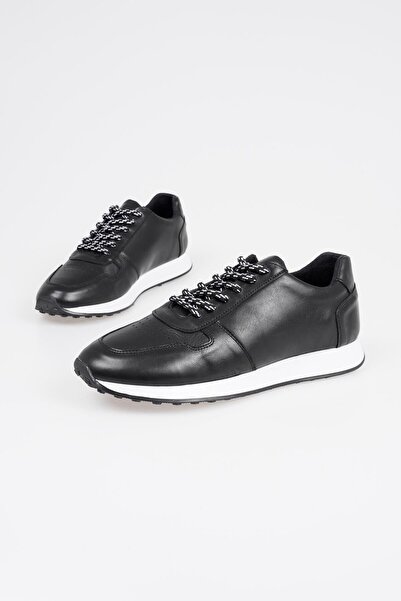 CZ London Genuine Leather Men's Sneaker Lace-Up Casual Shoes