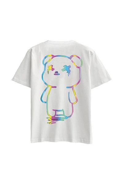 Pisa Art Μπλουζάκι με στάμπα Oversize C-Colour Bear