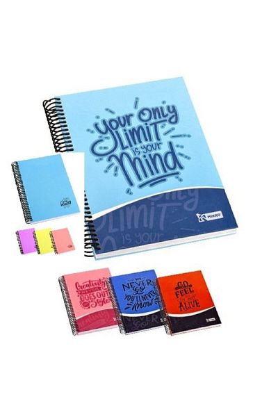 Mikro 17x24 120 YpWire Hard Cover Lined Notebook
