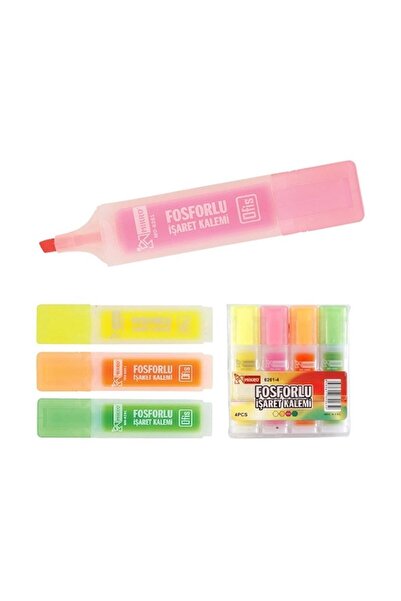 Mikro 6261-4 Fosforlu İşaret Kalemi 0369049