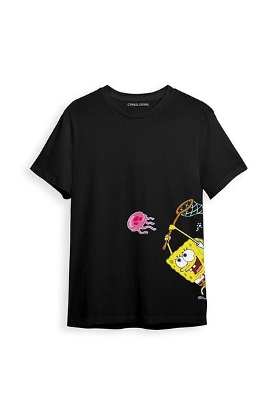 Pisa Art Μπλουζάκι New Season Unisex Oversize - Έντυπο Sunger Bob