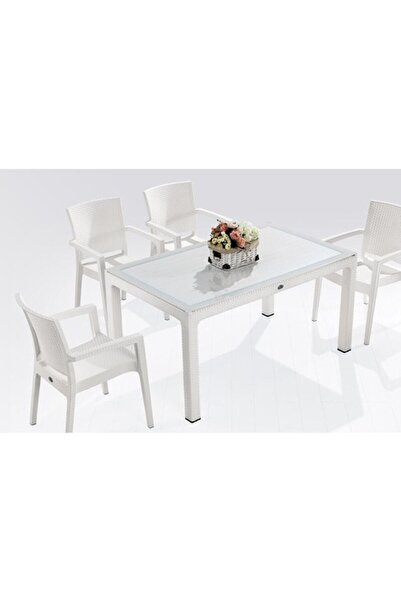 Novussi Liverno Camlı Set 6 Koltuk