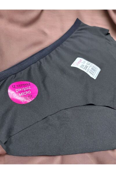 Dondeza Laser Cut High Waist Non-Marking Slip Pants with Seamless Elastic Waist