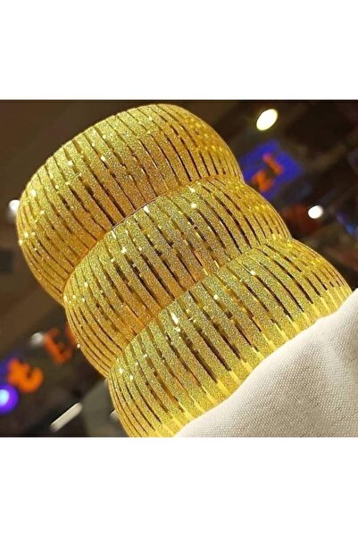 barış gold altın kaplama 22 Ayar Altın Kaplama Kadın 3 Cm Eninde Bilezik Modeli Adet Fiyatıdır