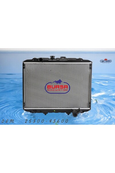 Yetsan Hyundai H100 Minibüs Kamyonet  Su Radyatörü