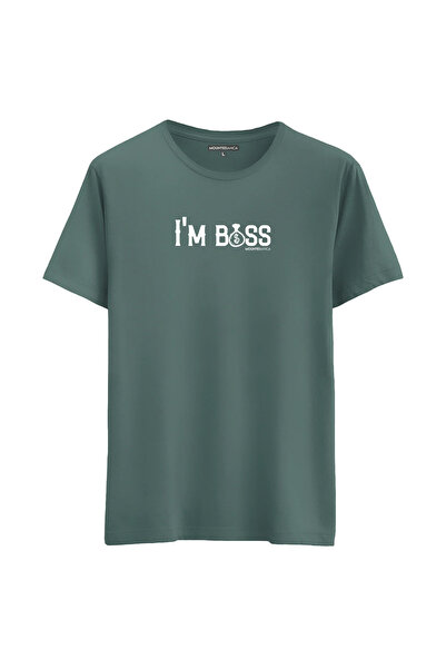 Mounte Bianca Unisex Ja sam Boos - Oversize kroj T-shirt