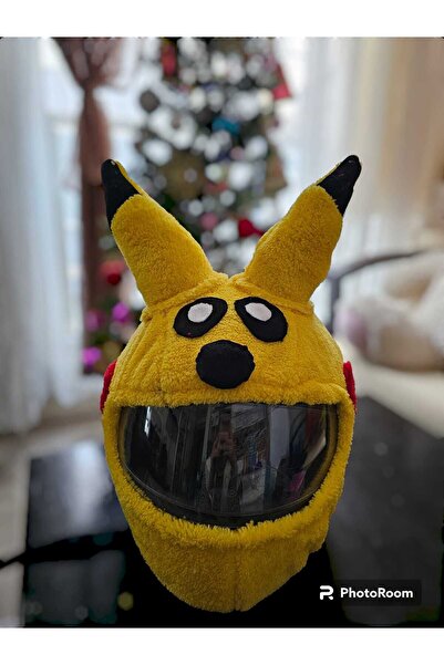 jootasarım kask kılıfı pikachu