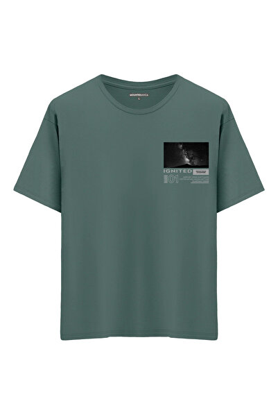 Mounte Bianca Unisex Ignated - Oversize kroj T-shirt