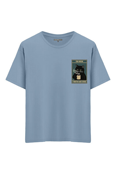 Mounte Bianca Unisex I Gledam i Sudim - Oversize kroj T-shirt