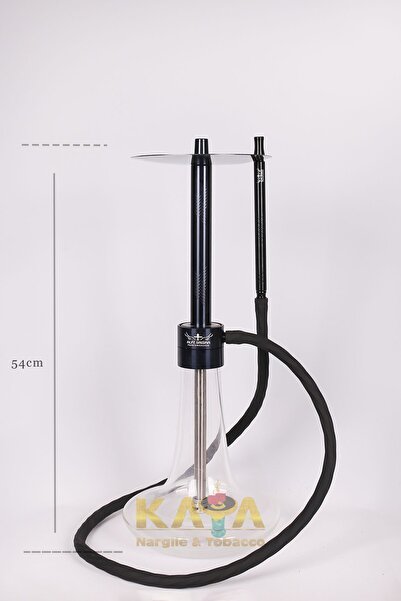 ALFE SHİSHA Performans nargile takımı büyük boy black