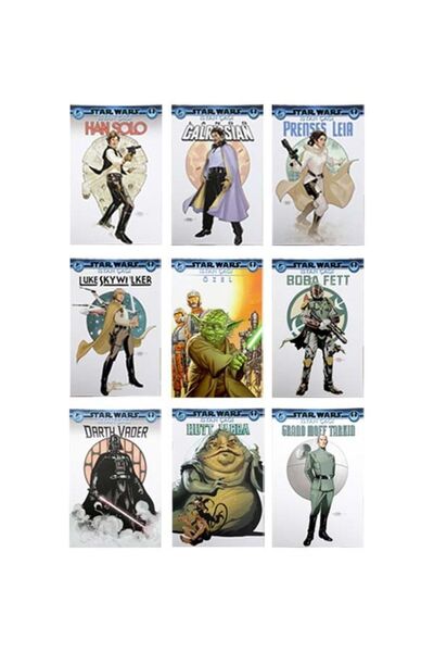 Çizgi Düşler Star Wars Isyan Çağı Çizgi Roman 1-9 Set