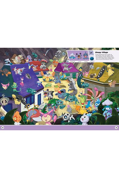Farshore Pokemon Pikachu Search and Finding Book