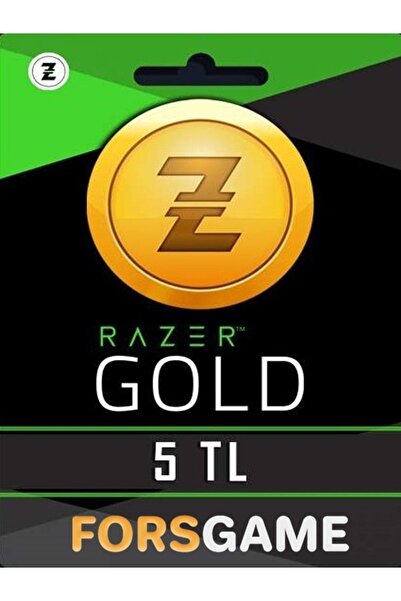 fors game Razer Gold Pin 5 TL