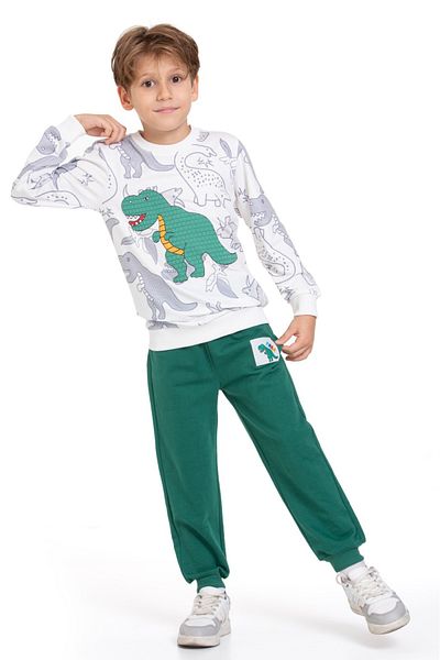 CiciTime Çocuk Modası Striped and Patterned Daily and School Set for Boys