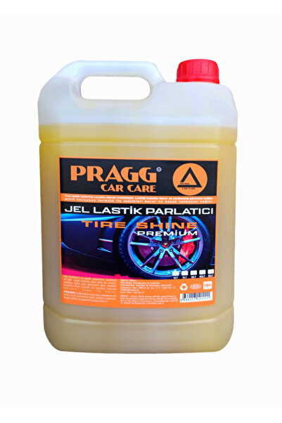 PRAGG LASTİK PARLATICI JEL  - UZUN SÜRE KALICI EXTRA PARLAKLIK 5 LT