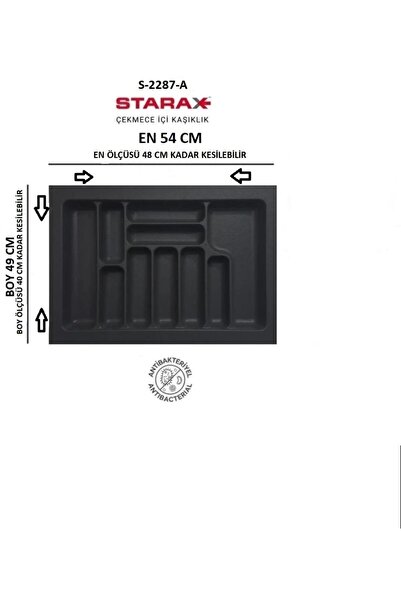 STARAX Kaşıklık 54*49 Anrasit S-2287