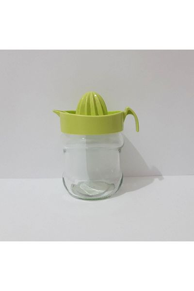 renkli çiçekler Glass Lemon Bowl Lemon Citrus Juicer