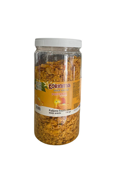 Korinitta Krep Kırığı & Pailleté Feuilletine (Portakal Aromalı)