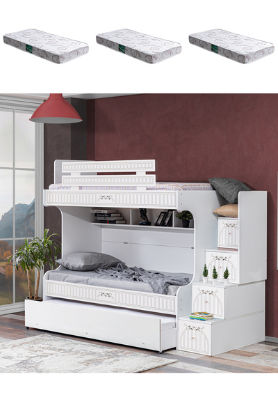 Setay Ranza, Londra Yavrulu Ranza + 3 Adet Comfort Yatak