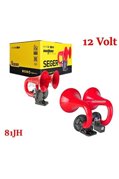 Seger 81jh 12v Çift Boynuz Korna Daf,vabis,man,scanıa,marin Ean-8698520203272