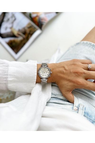 Navimarine Silver Color Women's Wristwatch
