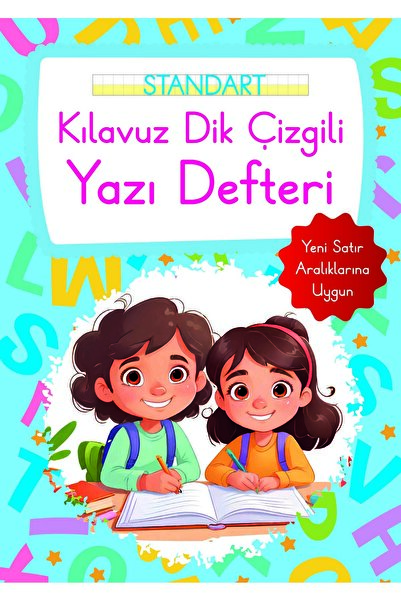 Parıltı Yayınları KİLAVUZ DİK CİZGİLİ YAZİ DEFTERİ BÜYÜK BOY MAVİ