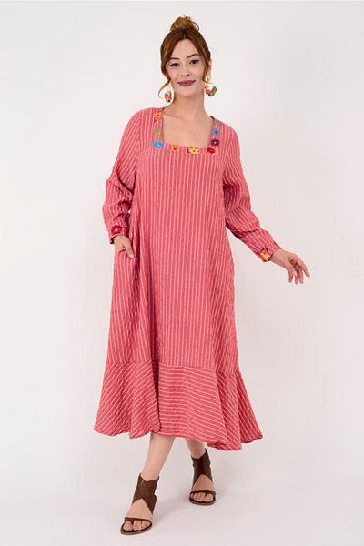 Rabiossa Rochie de dama cu broderie autentica