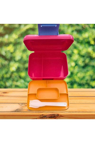 Lova Feeding and Food Storage Box - Children's Breakfast Storage Container, School Picnic Bag