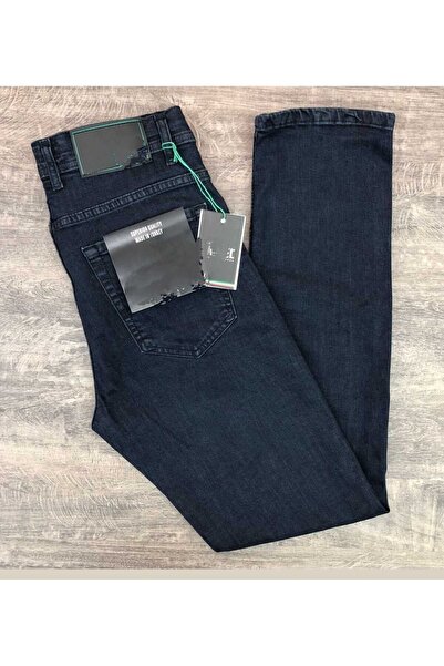 Albeni Giyim Erkek Reguler Likralı Fermuarlı Kot Pantalon