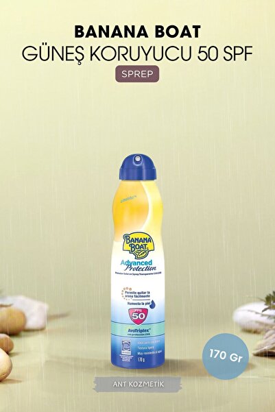 Banana Boat Advanced Protection Güneş Koruyucu 50 Fps