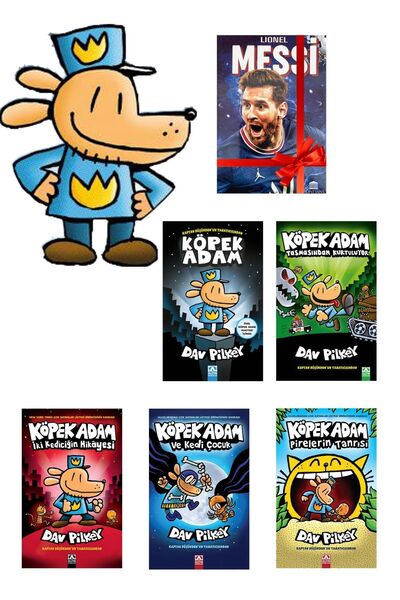 Altın Kitaplar Köpek Adam Serisi 1,2,3,4,5 - İlk 5 Kitap Set