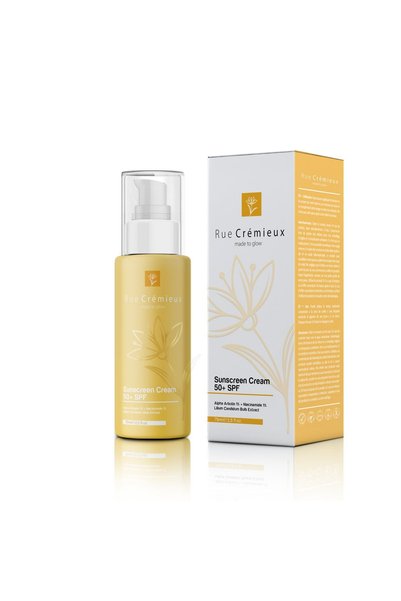Rue Cremieux Anti-Blemish and Moisturizing Spf 50 Lily Extract Sunscreen 75ml (Arbutin Niac 1%) - Tk
