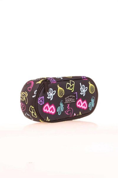 KAUKKO Geantă pentru stilou cu compartiment special Neon Art - Nature K2637