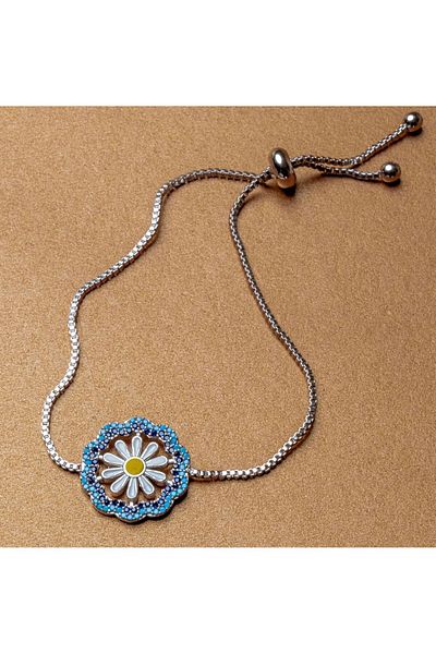 Gigi Daisy Steel Bracelet