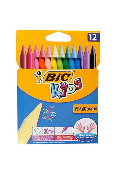 Bic Brand: Bıc Elleri Non-Dyeing Crayon 12 Pack Category: Crayon
