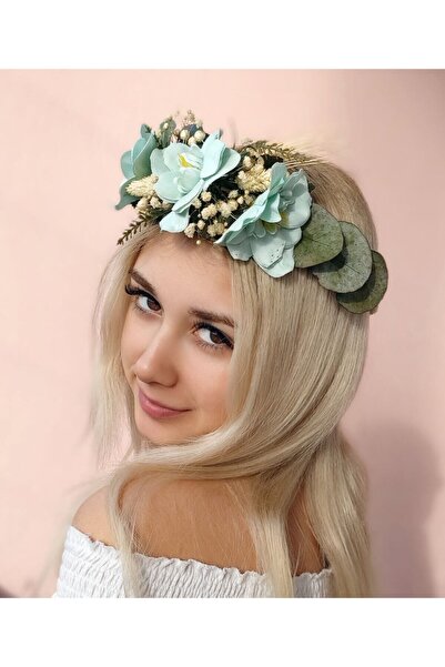 htk butik تاج الزفاف الأزهار