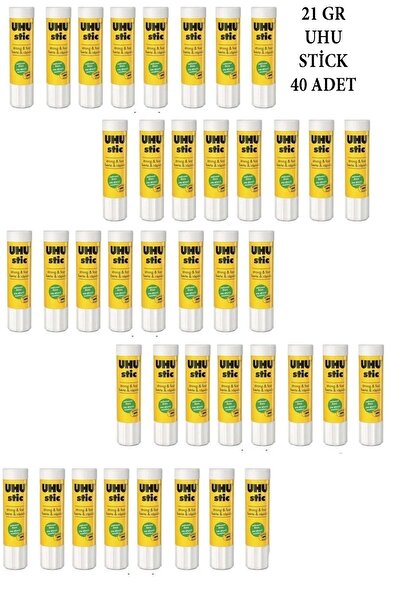 Uhu 40 Adet Orta Boy 21 gr Stick Yapıştırıcı Toptan Fiyatına