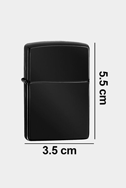 ALCAN Benzinli Çakmak Siyah