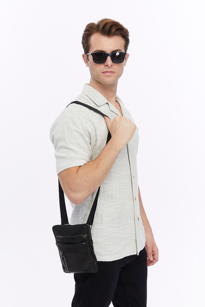 tahiroğlu deri 1987 Geantă Messenger de dimensiuni mari pentru bărbați din pi...