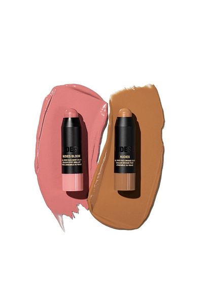 NUDESTIX Pink Blush & Nude Bronze Mini Cream Stick Duo Pinkestcos
