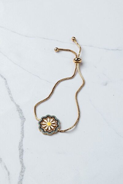 Gigi Çelik papatya bileklik