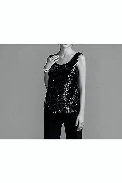 BY HANDE TASARIM Crepe Jacket and Sequin Blouse Set - Salas