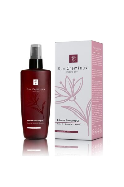Rue Cremieux Yoğun Bronzlaştırıcı Yağ Sprey 200ml ( Kakao Yağı + Hindistan Cevizi Yağı + Havuç Yağı ) - Tk