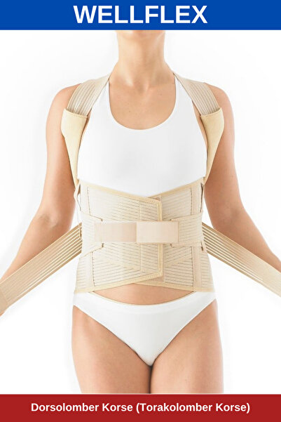 WELLFLEX Torakolomber Korse/Dorselomber Korse - Bedensiz