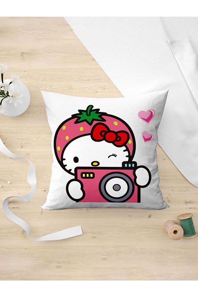 Panorama Ajans Hello Kitty Sweet Cute Children Gift Pillow Case
