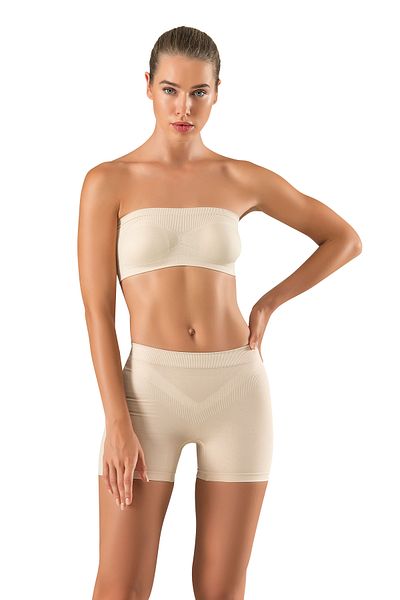 MODANTY Women's Slim Look Seamless Knitted Short Boxer Corset - Recovery 1-2 Size