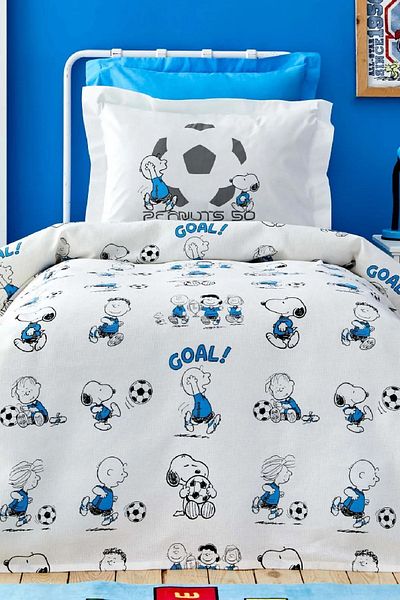 PEANUTS By Karaca Home Football Single Pique Set