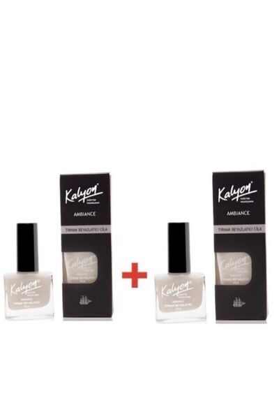 Kalyon Oje 11 ml Beyazlatıcılı Cila 2'li Set