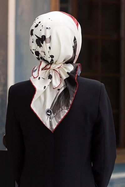 VİOLLA Silk Free Twill Scarf