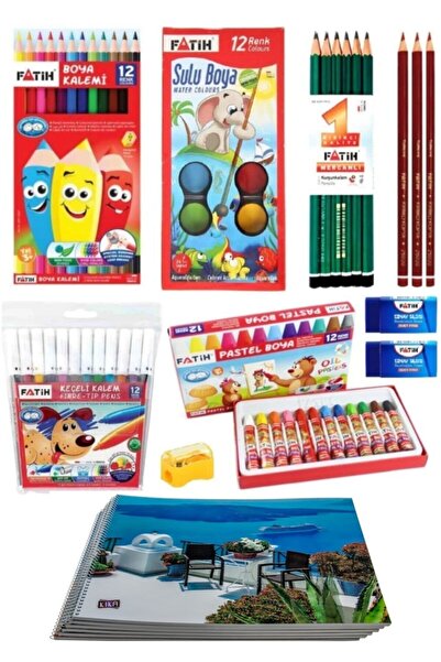 Fatih Okul Öğrenci Boyama Seti